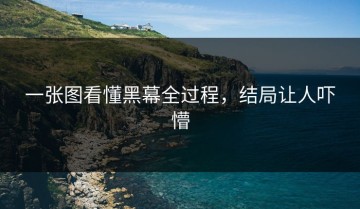 一张图看懂黑幕全过程，结局让人吓懵