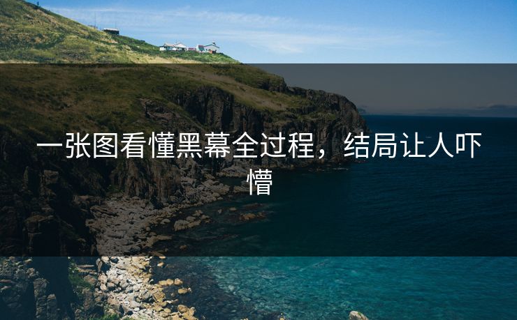 一张图看懂黑幕全过程，结局让人吓懵
